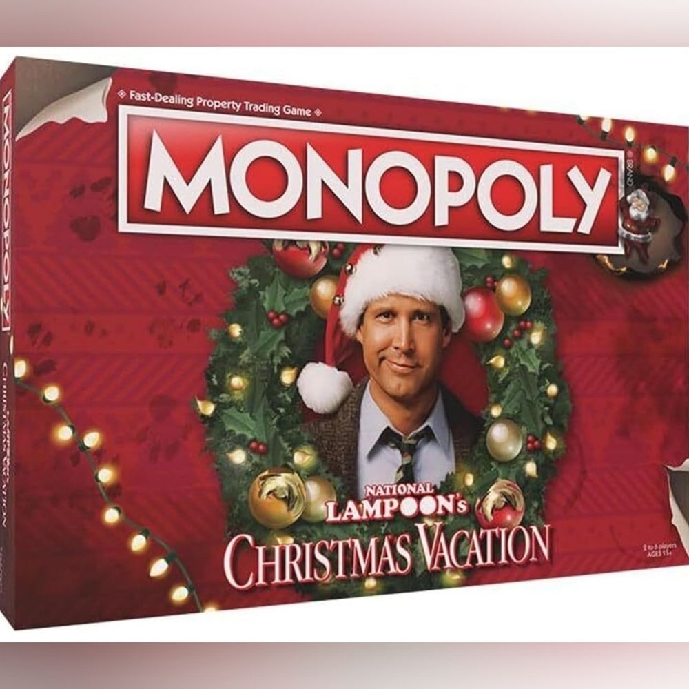 🩵NIB Monopoly Christmas Vacation 2023 Edition Board Game